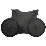 Ds deckt Transportfahrradsocken Straße Schotter schwarz ab