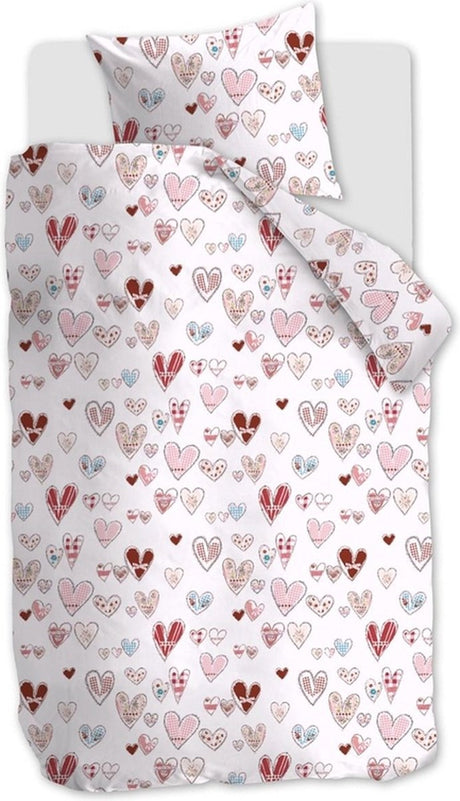 Beddinghouse kids sweethearts dekbedovertrek - eenpersoons - 120x150 - multi
