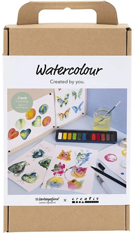 Creativ Company Hobby-Set Aquarell, 1 Box