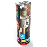 Idance Bluetooth Partymikrofon Gold | 2 Stk