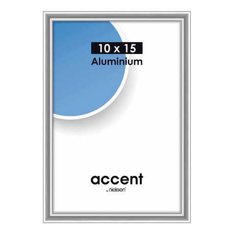 Nielsen Design Nielsen Fotorahmen 51223 Akzent glänzend silber 10x15 cm