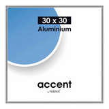 Nielsen Design Nielsen Fotorahmen 54124 Akzentmatte Silber 30x30 cm