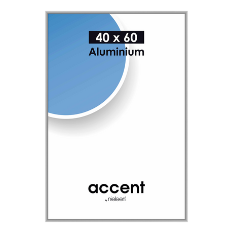 Nielsen Design Nielsen Fotorahmen 55124 Akzent mattsilber 40x60 cm