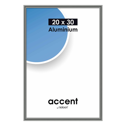 Nielsen Design Nielsen Fotorahmen 53525 Akzent Stahlgrau 20x30 cm