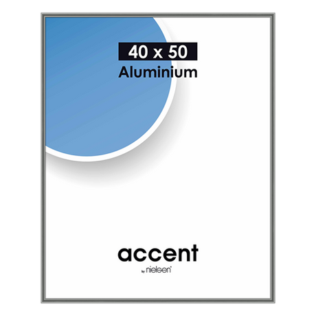 Nielsen Design Nielsen Fotorahmen 52525 Akzent Stahlgrau 40x50 cm