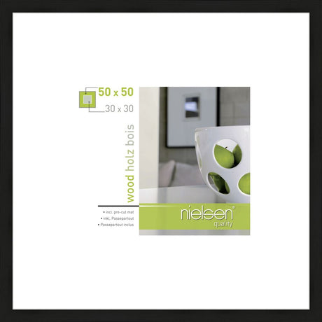 Nielsen Design Nielsen Fotorahmen 8988053 Apollon schwarz 50x50 30x30 cm