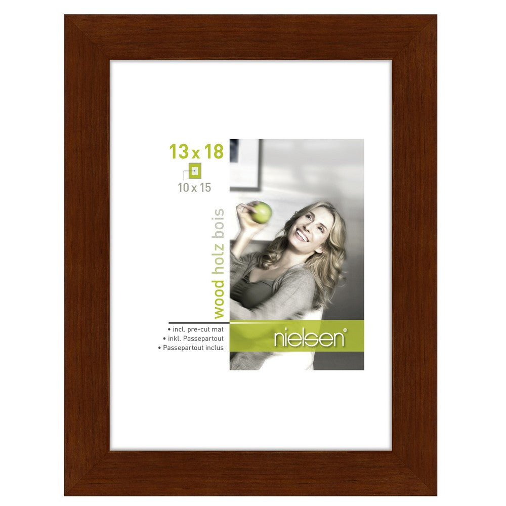 Nielsen Design Nielsen Fotorahmen 8988004 Apollo Wenge 13x18 10x15 cm