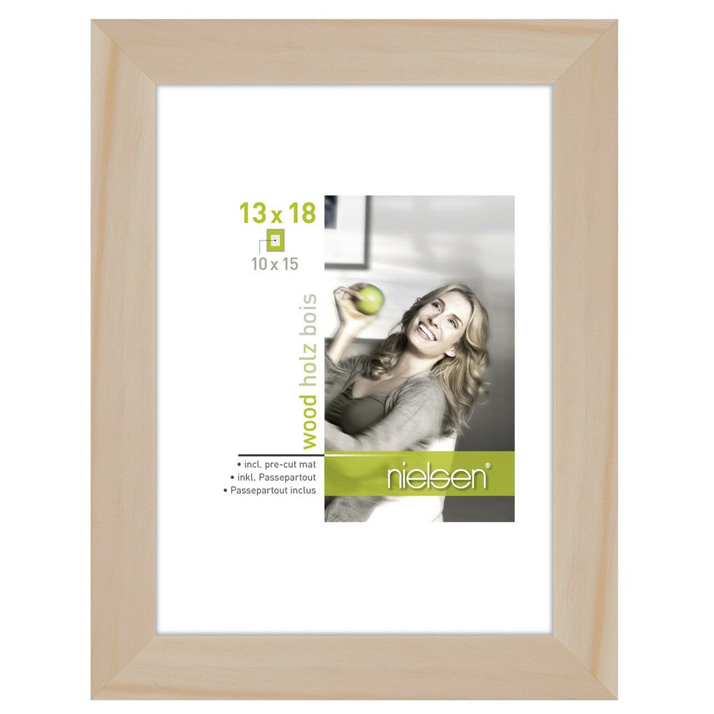 Nielsen Design Nielsen Fotorahmen 8988045 Apollo Silber 18x24 13x18 cm