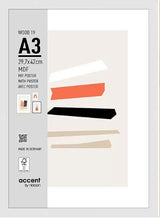 Nielsen design nielsen fotolijst 3224202 wood 19 wit 29,7x42 cm