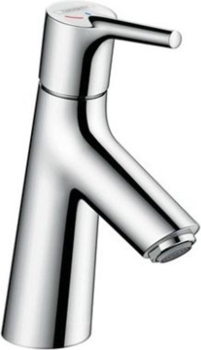 Hansgrohe Talis S – Waschtischarmatur – Einhebelbedienung – Kaltstart energiesparend – ohne Ablaufgarnitur – 80 mm Größe – Chrom