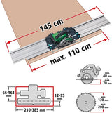 Wolfcraft Guide Schiene für Handkreissäge FKS 145
