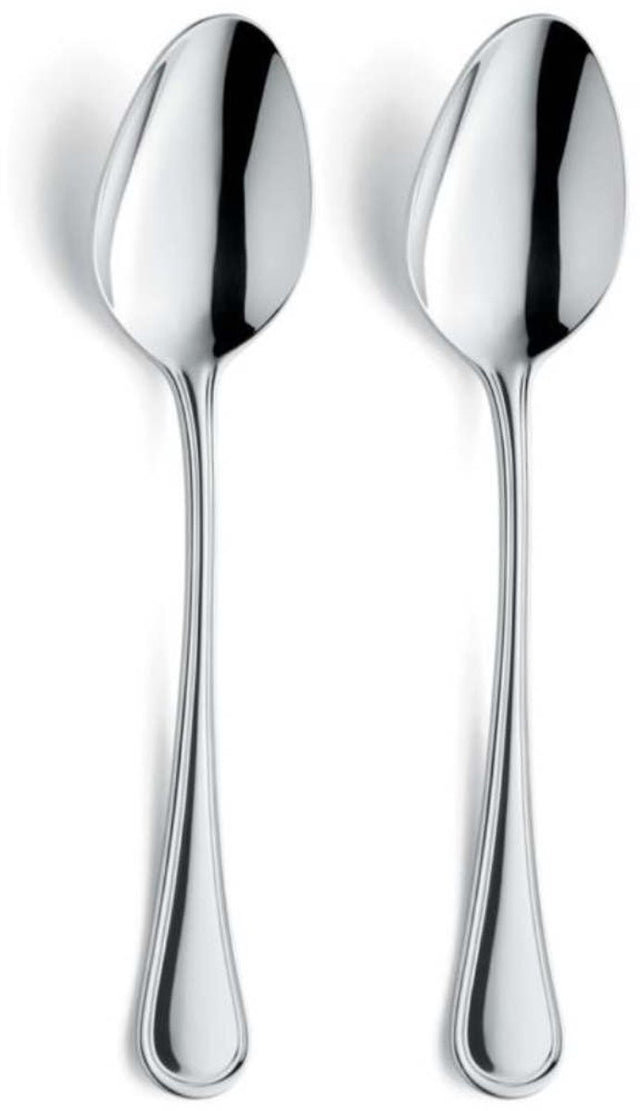 Amefa Haydn – 2-teiliges Tafellöffel-Set – Hochglanz – silberfarben