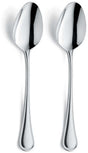 Amefa Haydn – 2-teiliges Tafellöffel-Set – Hochglanz – silberfarben