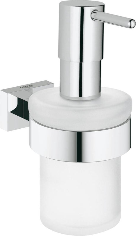 Grohe Essentials Würfelhalter mit Seifenspender – Chrom – 160 ml – 40756001