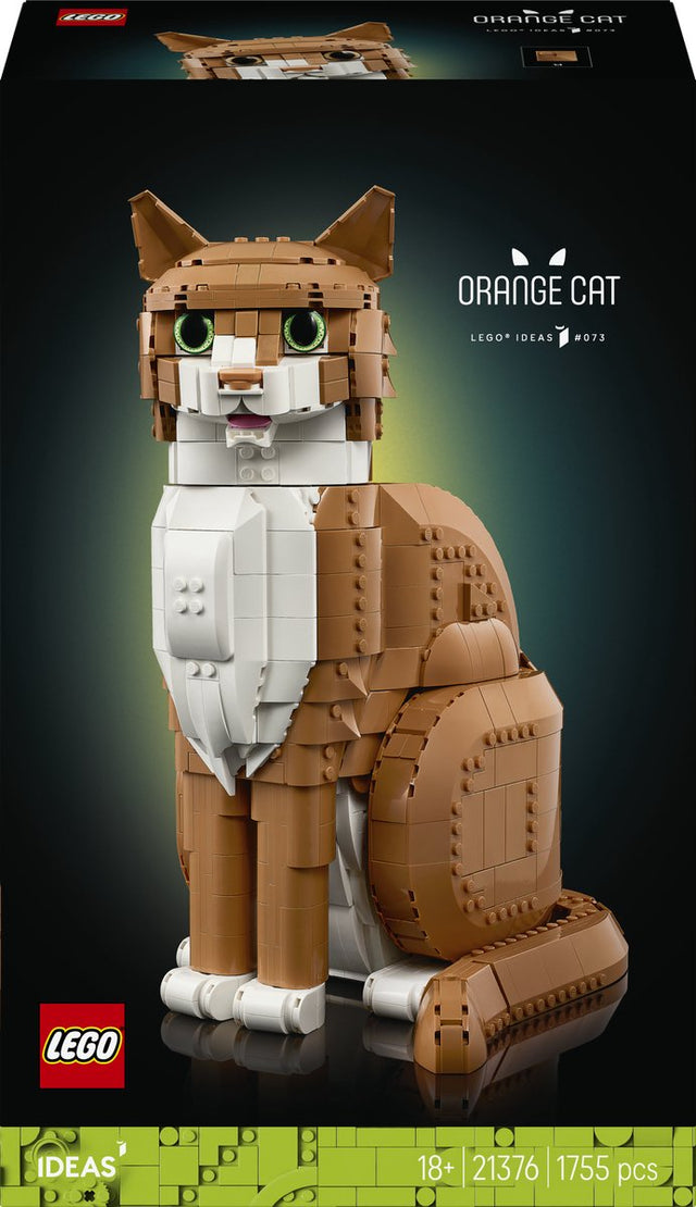 Lego Ideas Bausatz „Orange Katze“ – 21376