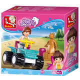 Sluban M38-B0599 Mädchen Dream Beach Quad 54-teilig