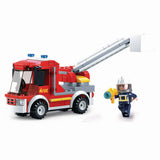 Sluban M38-B0632 Kleine Hubarbeitsbühne für die Feuerwehr