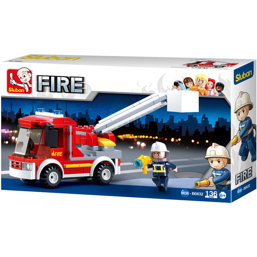 Sluban M38-B0632 Kleine Hubarbeitsbühne für die Feuerwehr