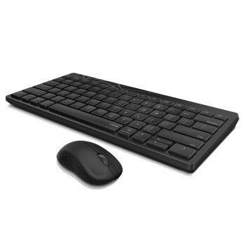 Rapoo Wireless Combo Set Tastatur und Maus Multimode 8000 m schwarz QWERTY US