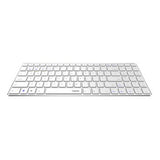 Rapoo 9300 m Multimode-Wireless-Ultra-Slim-Desktop-Combo-Set, QWERTZ, Weiß