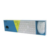 Rapoo 9300 m Multimode-Wireless-Ultra-Slim-Desktop-Combo-Set, QWERTZ, Weiß