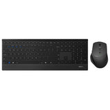 Rapoo 9500m Multimode Wireless Optical Combo Set UI-Version schwarz