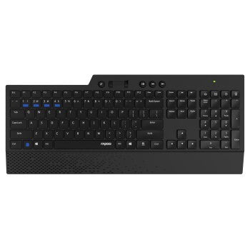 Rapoo 8200t Multimode Wireless Desktop Combo Set Schwarz QWERTY US