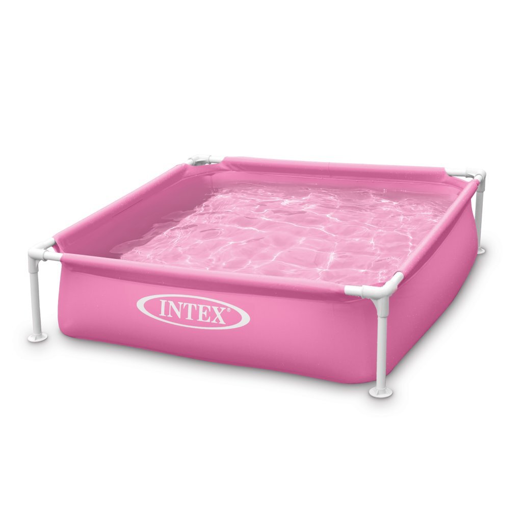 Intex 57172np Wet Set Collection Mini Frame Pool 122x122 cm rosa