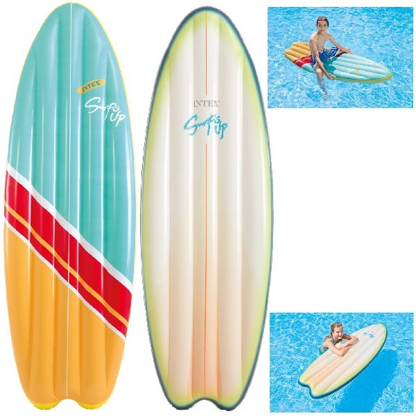 Intex - Surfbrett-weiß grün