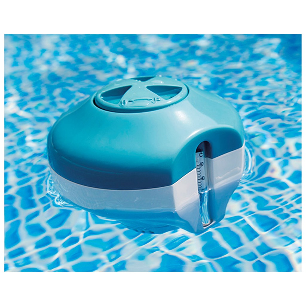 Intex 2-in-1 Chlorschwimmer mit Thermometer