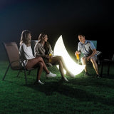 Intex 68693 Aufblasbarer Halbmond mit LED-Beleuchtung, 135 x 43 x 89 cm