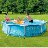 Intex 28206np Beachside Metallrahmen-Schwimmbecken 305x76 cm ohne Filterpumpe