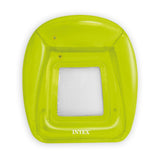 Intx transparente Lounge-Stuhl-Orange
