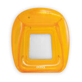 Intx transparente Lounge-Stuhl-Orange