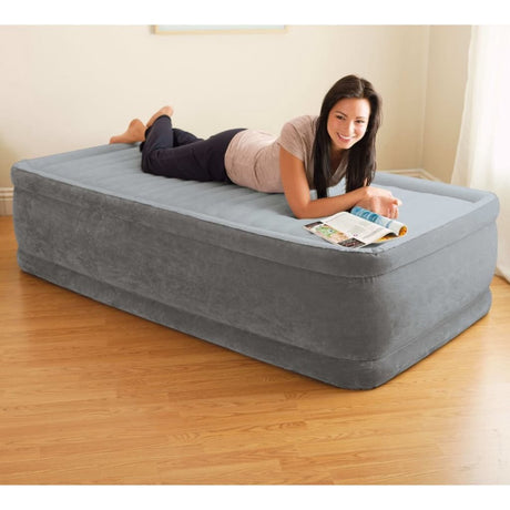 Intex Comfort Plüsch erhöhter Luftbett - Single