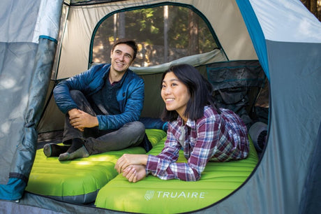 Intex 64097NP Truaire Twin Dura-Beam Camping Matratze mit QuickFill USB150 Luftpumpe 191x76x17cm