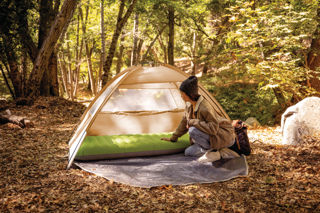 Intex 64097NP Truaire Twin Dura-Beam Camping Matratze mit QuickFill USB150 Luftpumpe 191x76x17cm