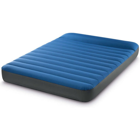 Intex 64012 Truaire Twin Dura-Beam Camping Matratze mit QuickFill USB150 Luftpumpe 191x137x22 cm
