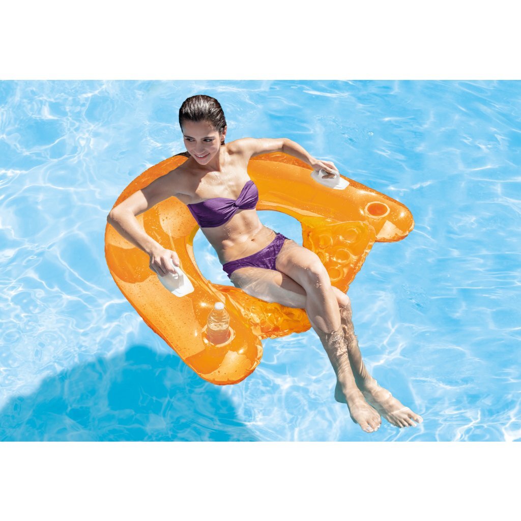 Intex aufblasbare schwimmende Sitzstuhl - rosa