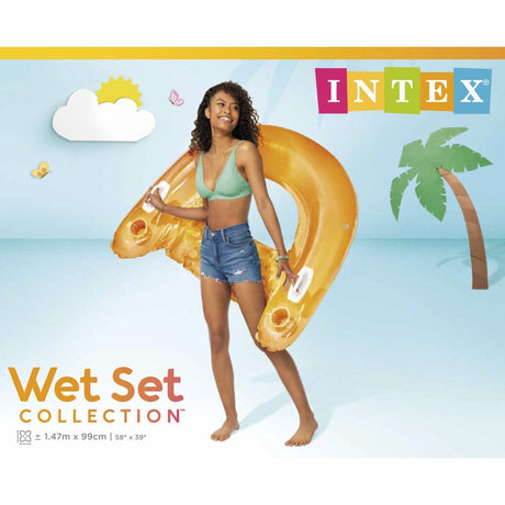 Intex aufblasbare schwimmende Sitzstuhl - rosa