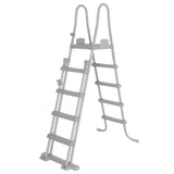 BESTWAY SWIVE POOL LEADDER FLOSCLEAR mit 4 Stufen 132 cm