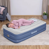 Bestway Luftbett Tritech 46 cm Twin Blaugrau