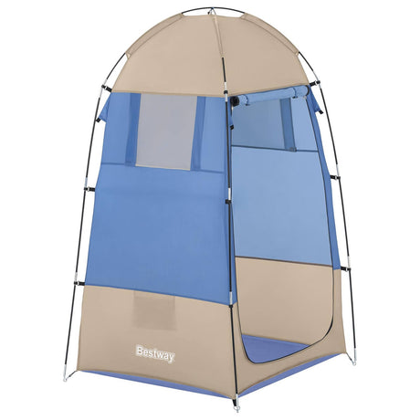 Bestway station port tent blauw 1,1 x 1,1 x 1,9 m 190 t polyester stof