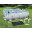 Bestway zonnebaden verwarmingsmat zwart 110 x 171 cm pvc