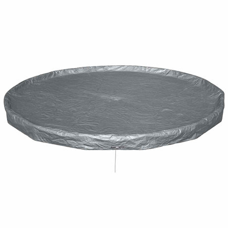 Bestway zwembadcover ø4,27 m rond polyester grijs
