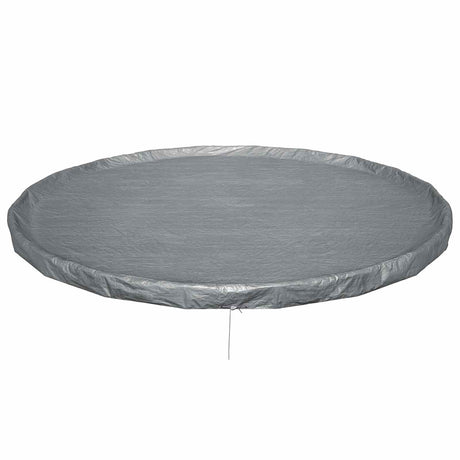 Bestway zwembadcover ø6,1 m rond polyester grijs