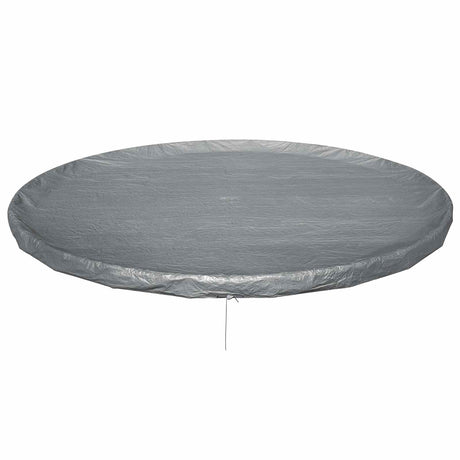 Bestway zwembadcover ø6,71 m rond polyester grijs
