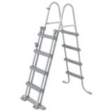 BESTWAY Schwimmbad Leiter Flowclear mit 4 Stufen 122 cm