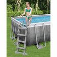 BESTWAY Schwimmbad Leiter Flowclear mit 4 Stufen 122 cm