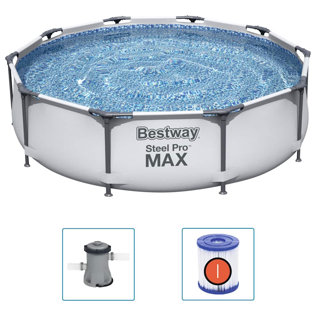 BESTWAY STAEL PRO MAX SWIPHING Pool Set 305x76 cm